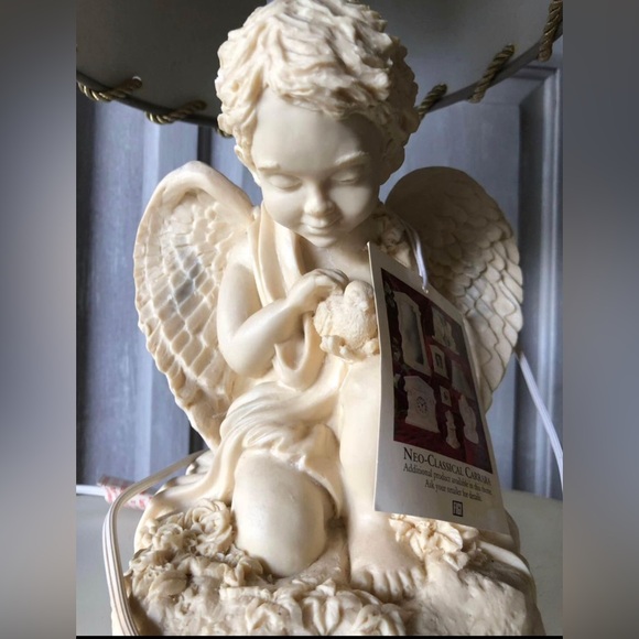 3 pc set lamp and candle holders - Picture 2 of 3